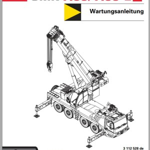 Grove GMK4100-L Parts Catalog Schematics Operation and Maintenance Manual