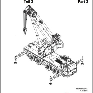 Grove GMK4100L-1 Parts Catalog Schematics Operation and Maintenance Manual