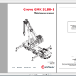 Grove GMK5180-1 Operating and Maintenance Manual