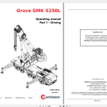 Grove GMK5220-L Operating and Maintenance Manual