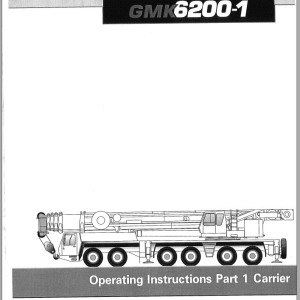 Grove GMK6200-1 Operation Manual Pneumatic Schematic