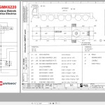 Grove GMK6220 GMK6220-1 Electrical Hydraulic and Pneumatic Schematics