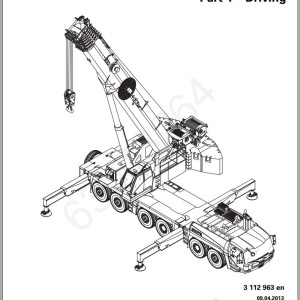 Grove GMK6300L Service Manual and Wiring Diagrams