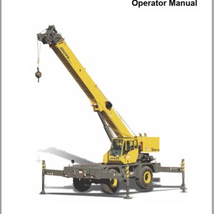 Grove RT530E-2 Parts Catalog Schematics Service Manual Operation and Maintenance Manual
