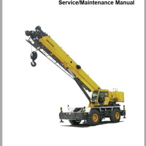 Grove RT650E Service Operator Parts Manual and Schematic