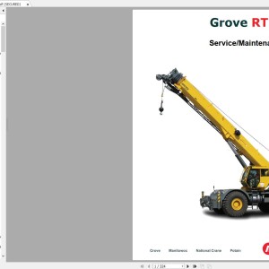 Grove RT765E-2 232298 Workshop Manual