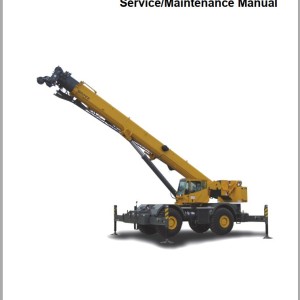 Grove RT880E Service Operator Parts Manual and Schematic