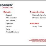 Grove RT880E 235173 Service Operators Parts Manual and Schematic