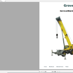 Grove RT890E RT890E3 RT890E4 Workshop Manual
