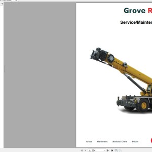 Grove RT9150E 231938 Workshop Manual