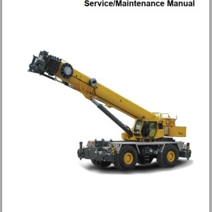 Grove RT9150E Service Operators Parts Manual and Schematic