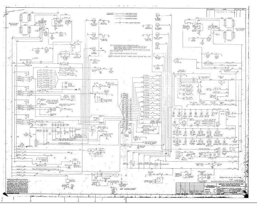 Grove TM1400 Electrical Schematic