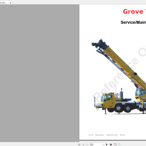 Grove TM700E13 Service and Operators Manual