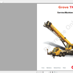 Grove TM800E13 TMS800E13-T4 Service and Operators Manual