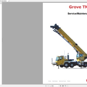 Grove TMS700E 235408 Workshop Manual