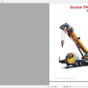 Grove TMS9000-2 Operators and Service Manual