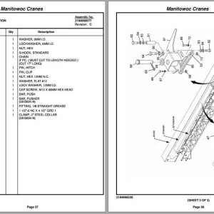 Grove TTS870B Parts Catalog and Schematics