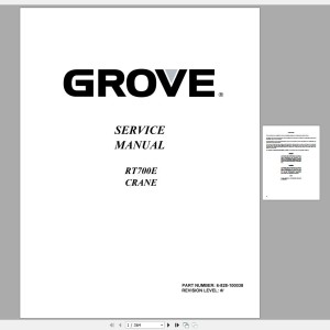 Groves RT760E Workshop Manual