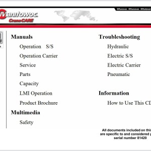 Grove AT880 Training Manuals and Schematics PDF
