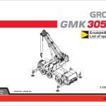 Grove GMK3050 Training Manuals and Schematics PDF