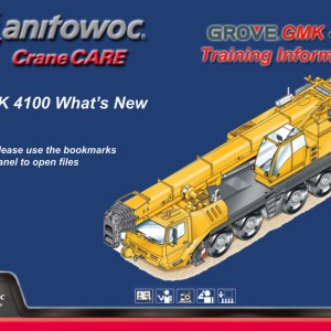 Grove GMK4100 Training Manuals and Schematics PDF