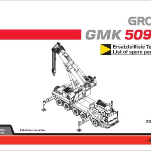 Grove GMK5095 Circuit Wiring Diagrams and Parts List PDF