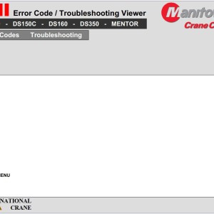 Grove LMI Error Code Troubleshooting Viewer PDF