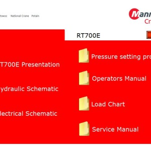 Grove RT700E Training Manuals and Schematics PDF
