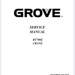 Grove RT700E Training Manuals and Schematics PDF