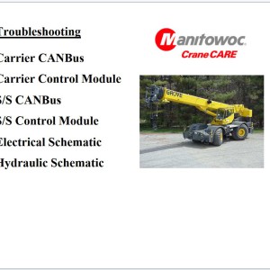 Grove RT760 Troubleshooting Manuals and Schematics PDF