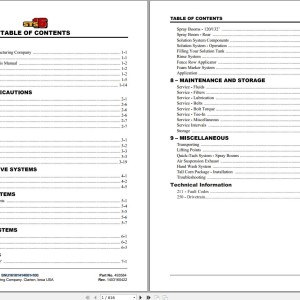 Hagie STS 16 Operator Manual 493584