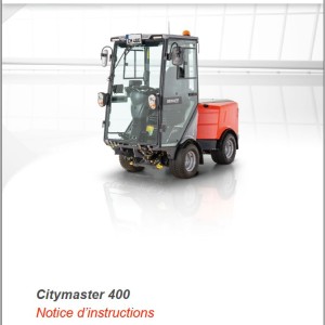 Hako Citymaster 400 Operating Manual 88-20-3342 - 4393-14 FR