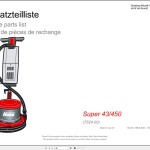 Hako Super 43_450 (7624.00) Spare Parts List
