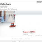 Hako Super 53_1100 (7636.00) Spare Parts List