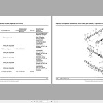 Hako Trac 2750 Spare Parts List