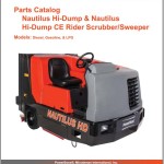 Power Boss Nautilus Hi-Dump CE & Nautilus Parts catalog 988752 RevM