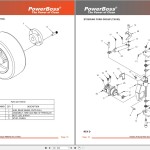 Power Boss Nautilus Hi-Dump CE & Nautilus Parts catalog 988752 RevM