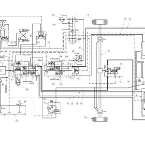 Hamm 3205 & 3205P 1.58 Hydraulic Electric Diagrams