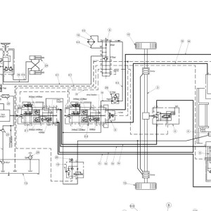 Hamm 3307 3307 VIO 3307P H1.59 Hydraulic Electric Diagrams