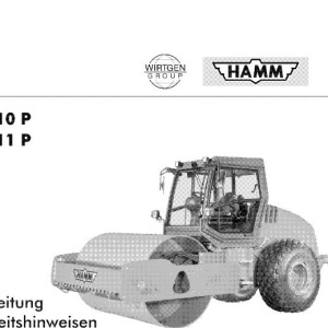 Hamm 3410(P) 3411(P) H2.69 Hydraulic Electric Diagrams