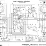 Hamm Roller DV85(VV,TV,VO,TO) H1.98 Hydraulic Electric Diagrams DE EN