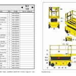 Haulotte Compact 10AE 2647E AE Spare Parts Catalog 4001226570