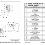 Haulotte Compact 12AE 14AE 3247E 3947E AE Spare Parts Catalog 4001226040