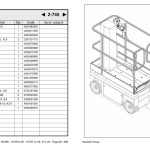 Haulotte STAR 6 AE STAR 13 AE Spare Parts Catalog 4001197690