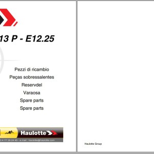 Haulotte HTA13P 3522A Spare Parts Catalog 4001248410 12.2025 EN FR