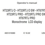 Haulotte HT23RTJ O to HT67RTJ PRO Operator's Manual