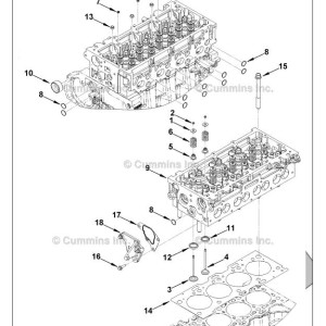 Cummins Engine QSF2.8 CM2880 F108 Parts Catalog