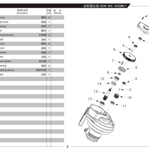 Heli Electric Pallet Truck CBD15-610 Parts Manual
