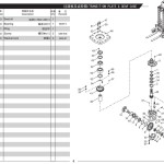 Heli Electric Powered Reach Truck G Series 1.5t Parts Manual