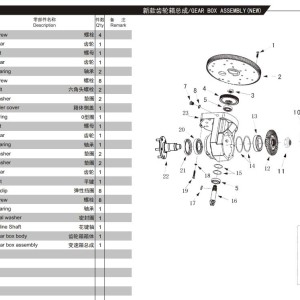 Heli Electric Stacker CDD16-D930 CDD20-D930 Parts Manual